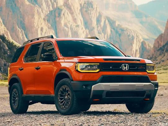 本田全新硬派SUV震撼登場！外形硬朗霸氣，搭載3.5L V6動力！-有駕