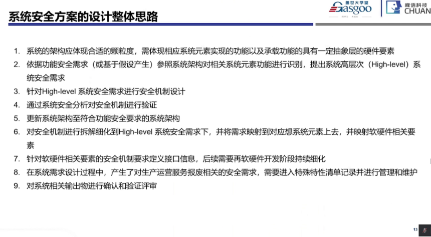 功能安全系統階段開始實施要點|蓋世大學堂功能安全系列知識講解 功能安全系統階段開始實施要點|蓋世大學堂功能安全系列知識講解