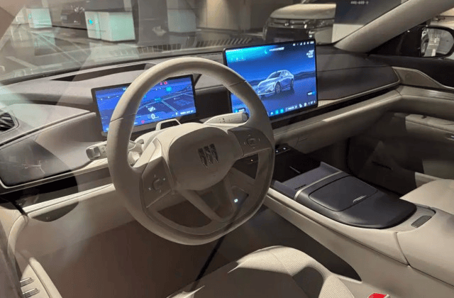 別克至境L7內(nèi)飾曝光,搭高通8775車機(jī)芯片,激光雷達(dá)